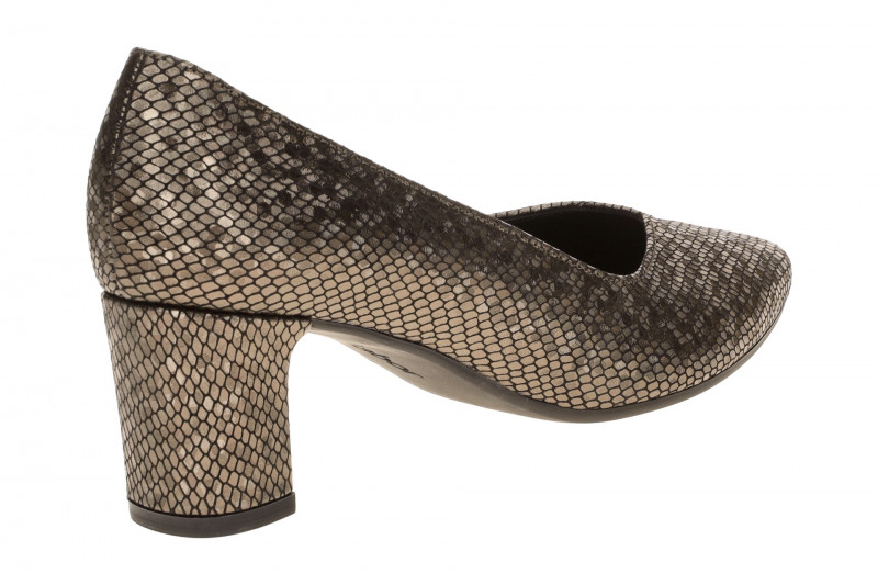 Gabor Pumps taupe braun Effekt Leder 3004