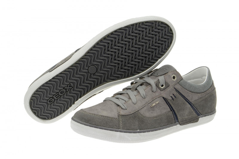 Geox Respira Box C Halbschuhe in grau Herren Sneaker