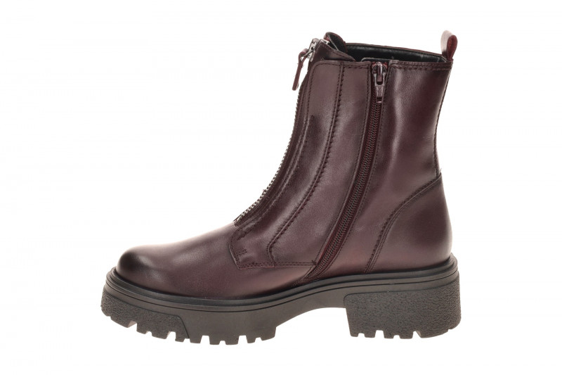 Gabor Stiefelette bordo rot Front-Zip 71.763.25