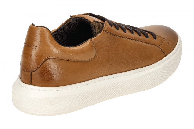 Geox Deiven Sneaker Schuhe braun Nappa U455WD
