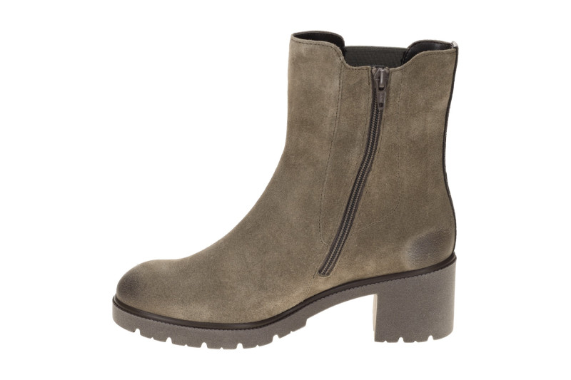 Gabor Stiefelette Ankle Boots taupe grau H-Weite 8064.02.007