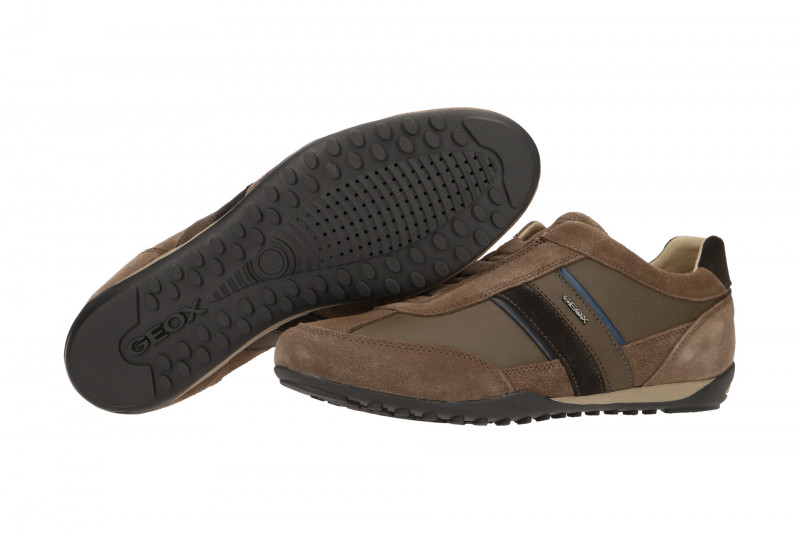 Geox Wells Schuhe Slipper braun U82T5A 022ME C6005