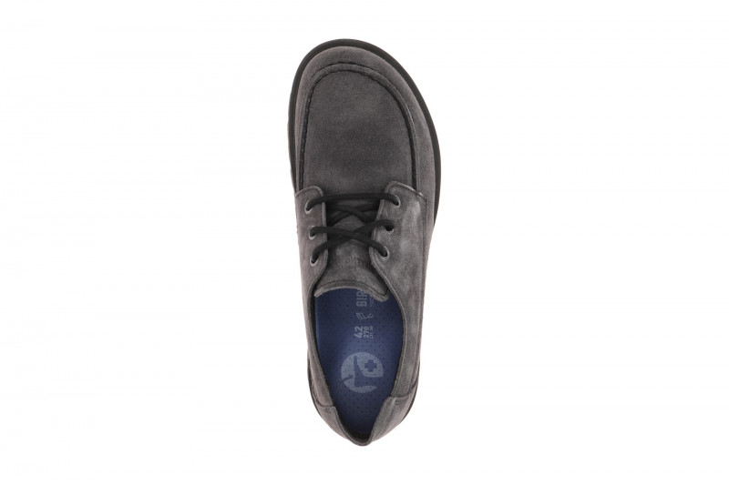 Birkenstock Highwood Moc Schuhe grau Mokassin Normal-Weit 1032701