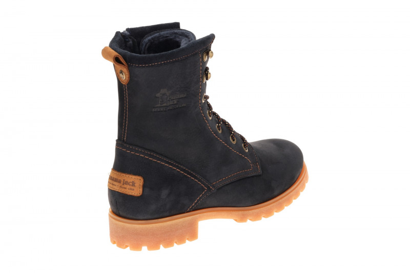 Panama Jack Fryda Igloo B2 Stiefel blau Lammfell Warmfutter