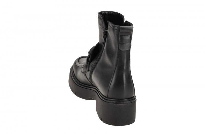 Gabor Fashion Stiefelette schwarz Kette 31.741.27
