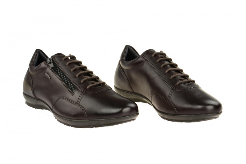 Geox Symbol Schuhe dunkel-braun coffee