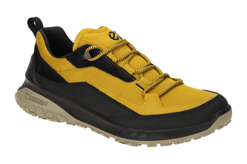 Ecco Ult-Trn Schuhe gelb schwarz Waterproof 824254