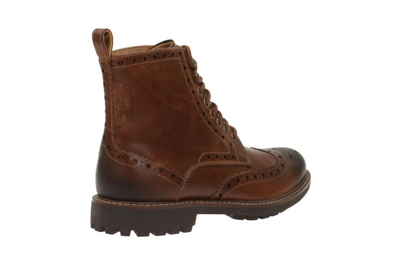 Clarks Montacute Lord Stiefel braun