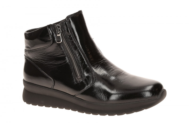 Waldläufer Sunny Stiefel schwarz Lack K-Weite 688802