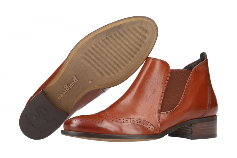 Paul Green Chelsea Stiefelette hell-braun 7358