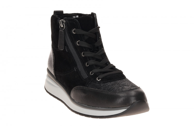 Gabor Schuhe Stiefel schwarz K-Weite Hallux Stretch 8043.02.001