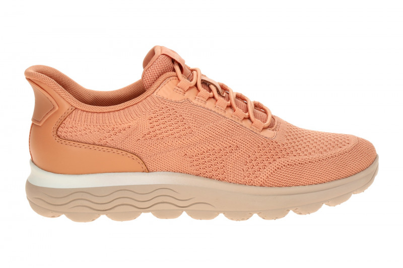 Geox Spherica Sneaker Schuhe rosa peach Damen FASTin D657MD