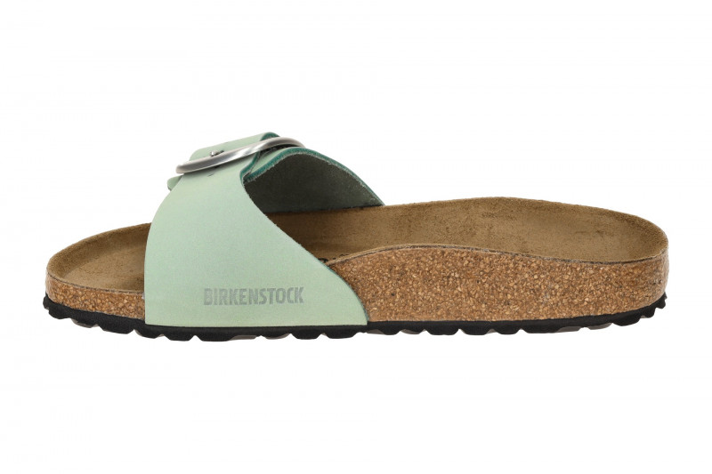 Birkenstock Madrid Big Buckle Pantolette grün Schmal 1029293