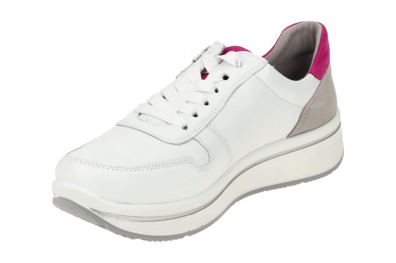 ARA Sapporo 3 Schuhe Sneaker weiß pink 12-27540