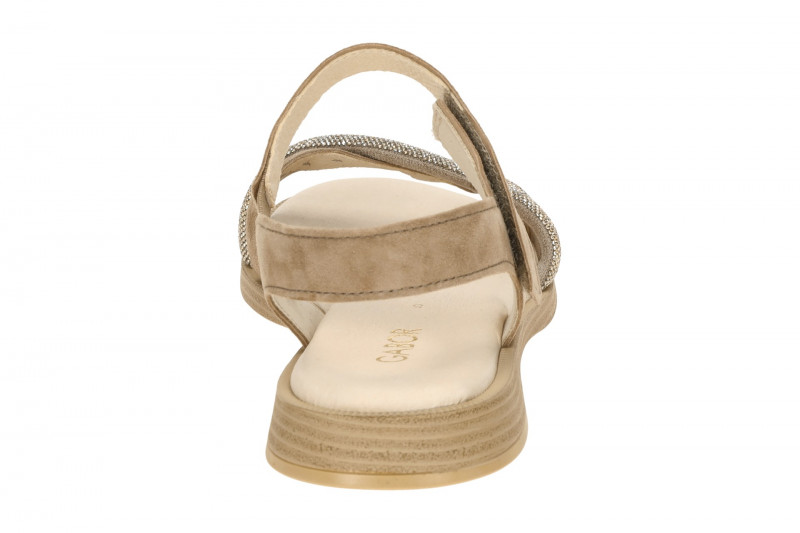 Gabor Fashion Sandale sand beige Strass 85.501.14