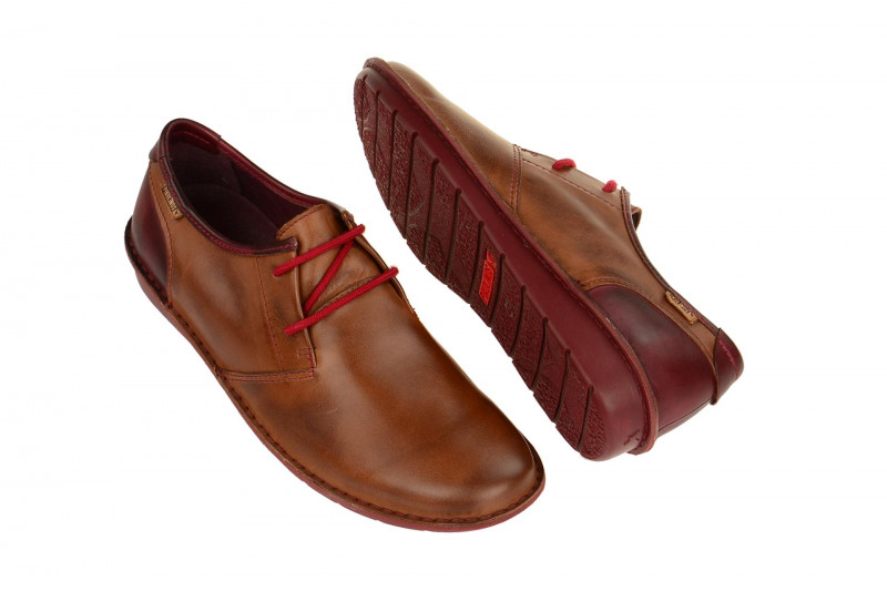 Pikolinos Santiago Schuhe braun rot M7B-4023C1