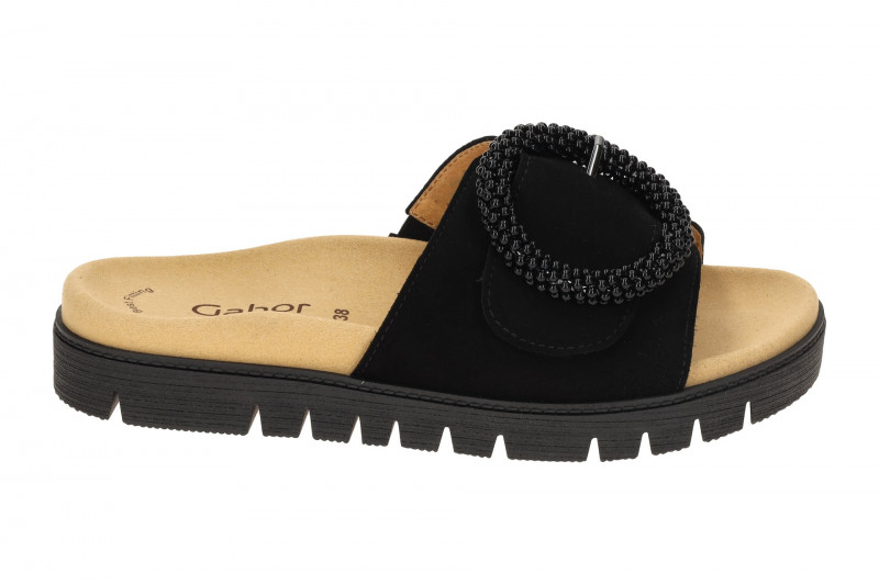 Gabor Pantolette schwarz 83.745.17