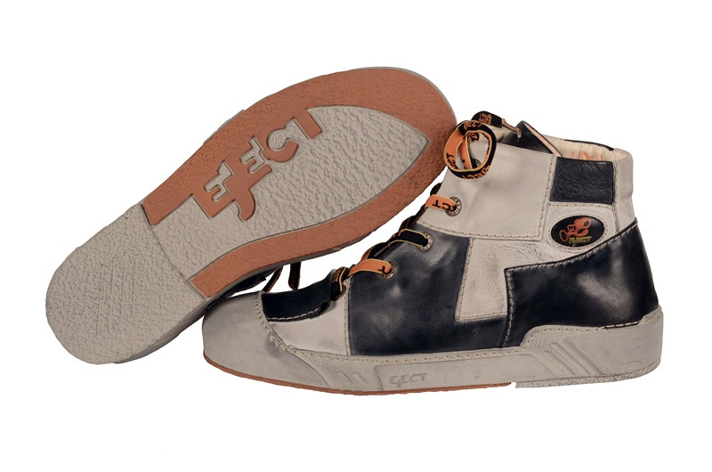 Eject Puzzle Stiefelette schwarz offwhite