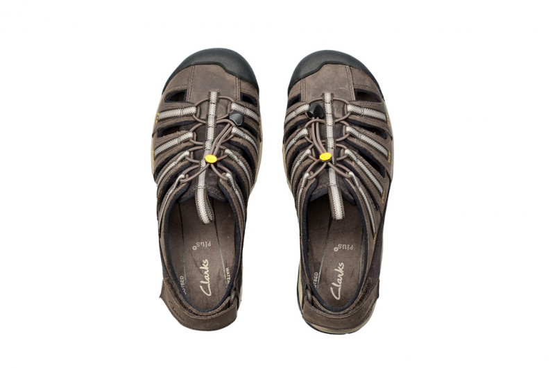 Clarks Virtic Run - Herren Sandale - braun