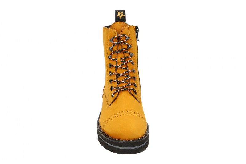 Paul Green Stiefel gelb Nubuck 9668