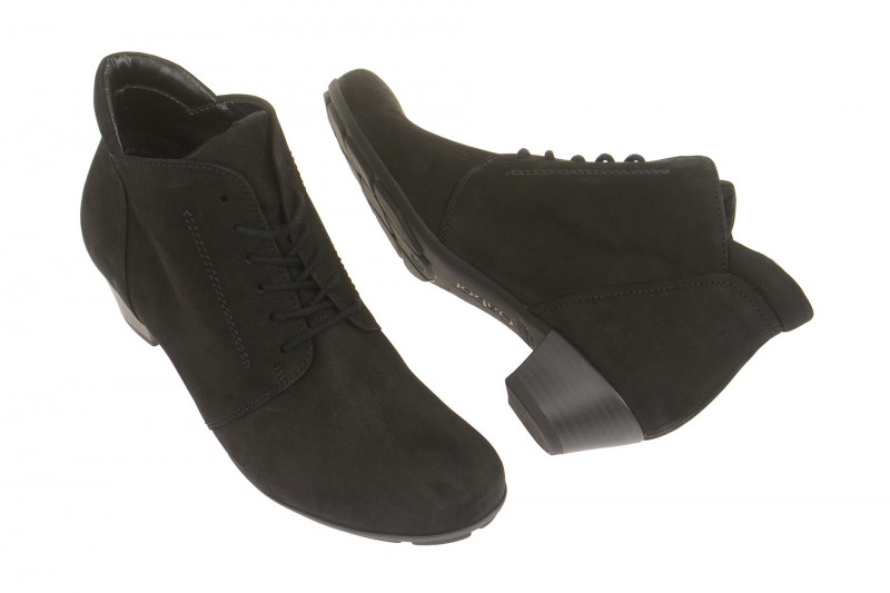 Gabor Stiefelette schwarz Nubuck 35.631.17