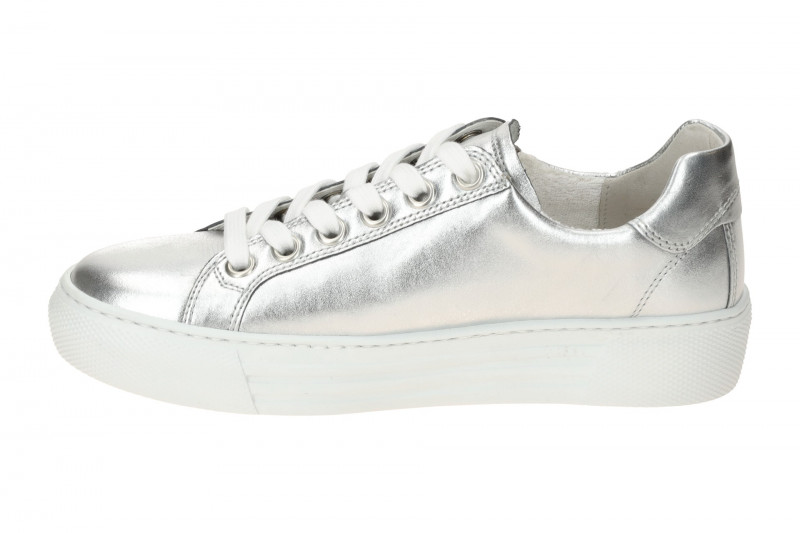 Gabor comfort Sneaker Schuhe silber grau 66.465.10