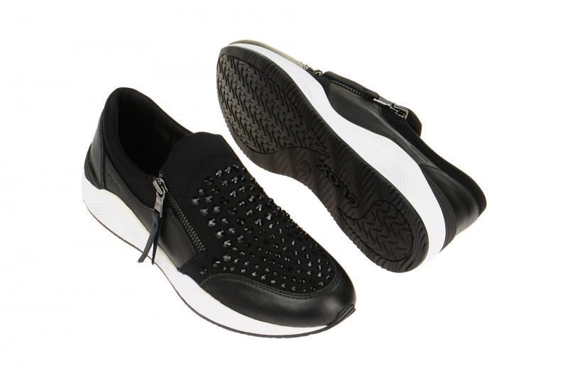 Geox Respira Omaya C Sneakers in schwarz Damenschuhe