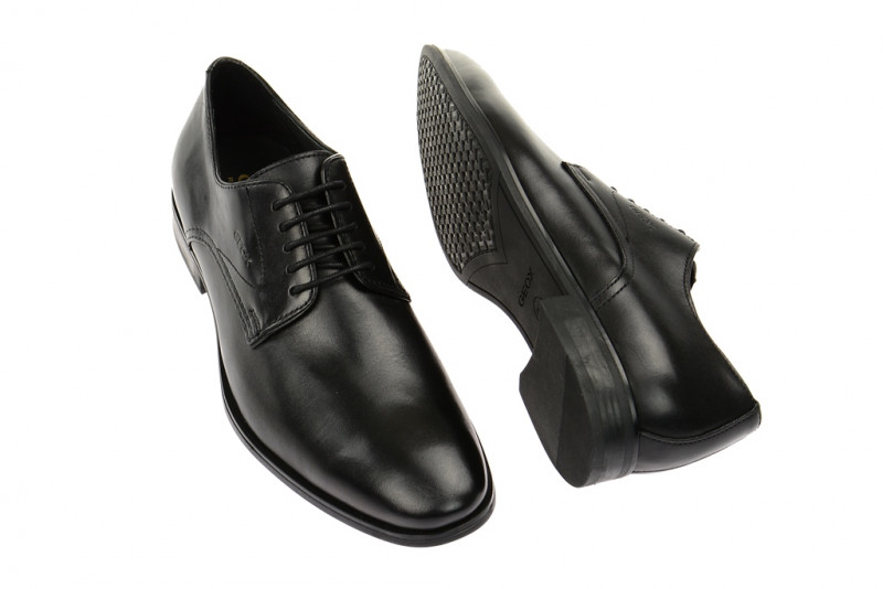 Geox Albert Wide Schuhe schwarz U34U3P 00043 C9999