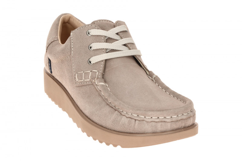 Ecco Joke Schuhe hellgrau Mokassin 320003