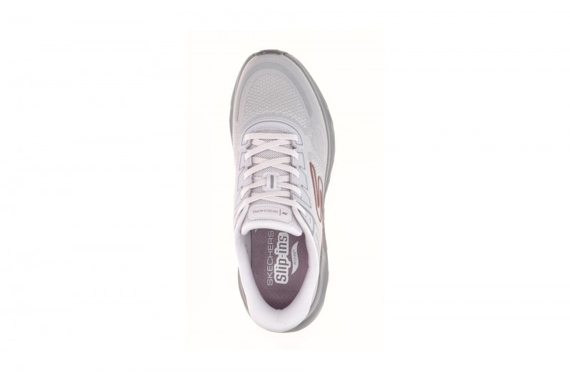 Skechers Go Run Glide Schuhe grau lila Damen Sport Slip-Ins 129800