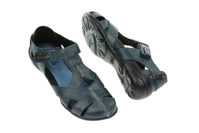 camel active Saturn-S Sandale blau denim