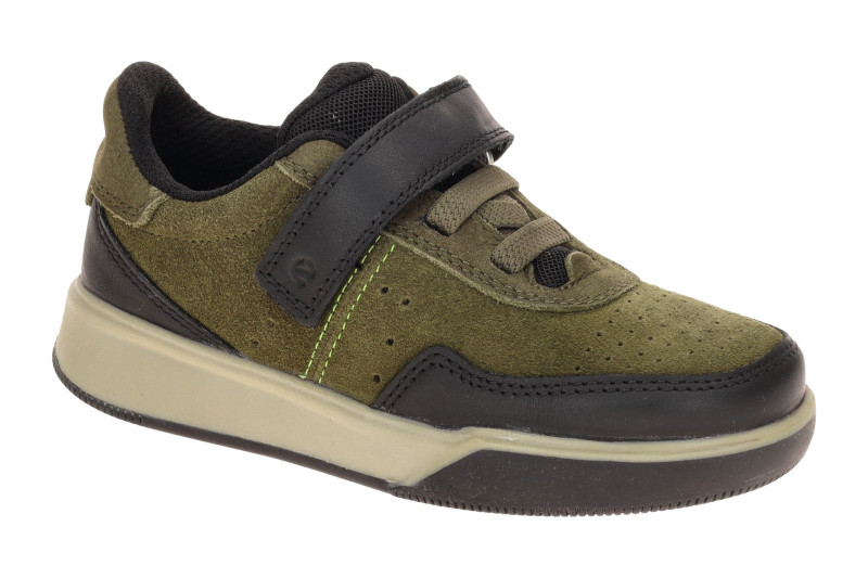 Ecco Street Court Kinder Schuhe grün schwarz 725332