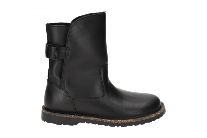 Birkenstock Uppsala Shearling Stiefel schwarz SCHMAL 1025568