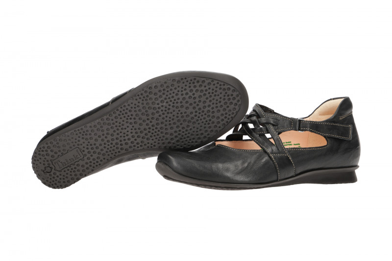 Think Chilli Schuhe schwarz Mary-Jane