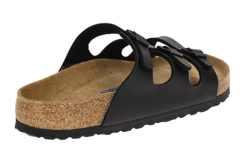 Birkenstock Florida Pantolette schwarz Normal-Weit 53011