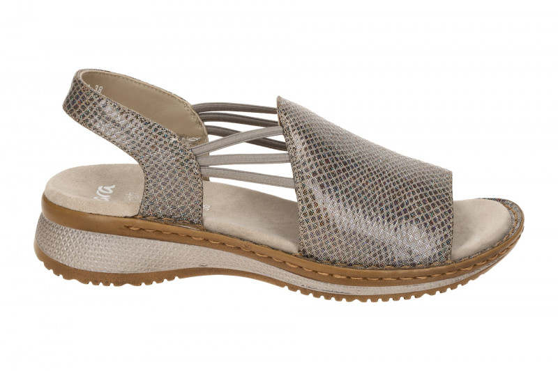 ara Hawaii Sandale grau bunt irisierend 12-29005