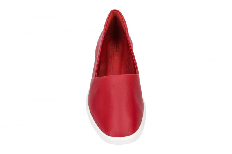 Ecco Simpil Schuhe rot Damen Slipper
