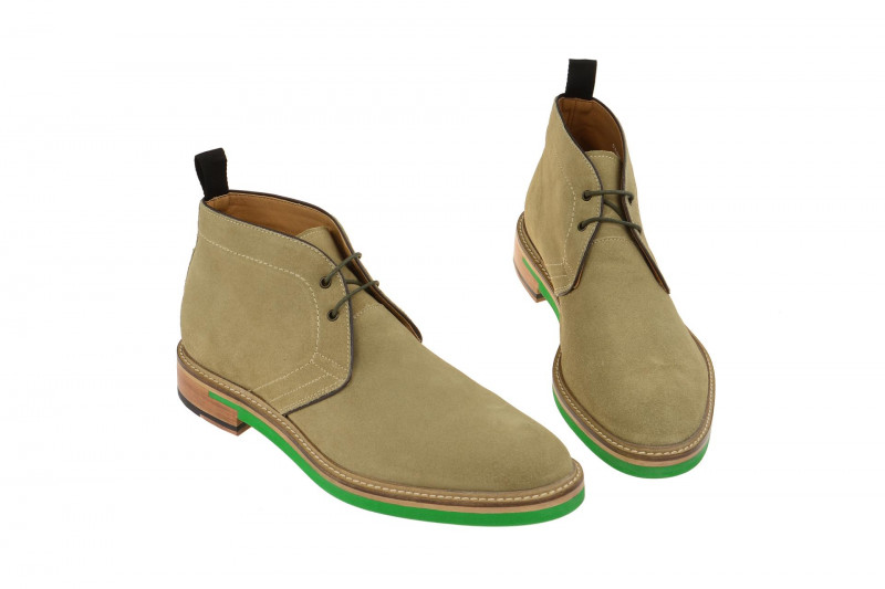 Gordon & Bros Danilo Stiefelette beige grün 623027