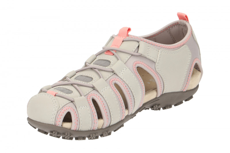 Geox Sandale Strel grau rosa D9225A