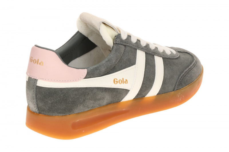 Gola Cyclone Schuhe Sneakers grau weiß Damen CLB762