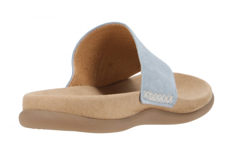 Gabor Zehentrenner Pantolette hellblau 23.700.10