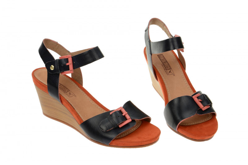 Pikolinos Bali Sandale blau orange W0A-0593