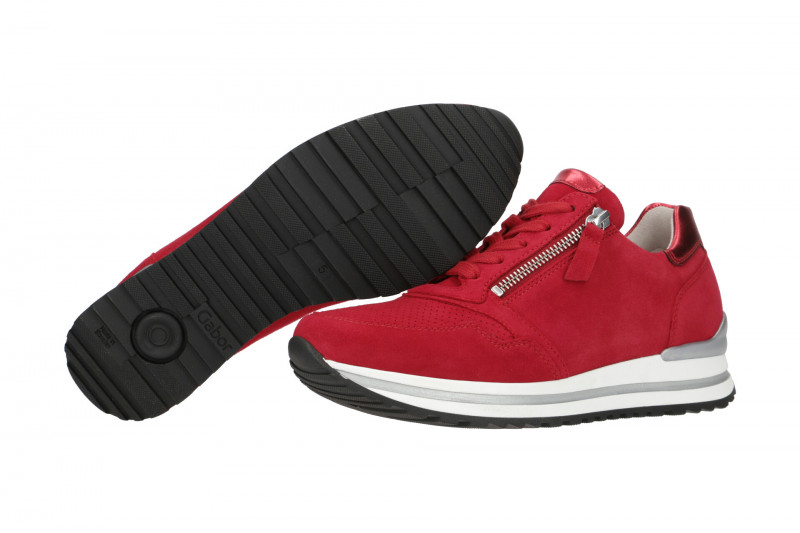 Gabor comfort Sneaker Schuhe rot 06.528.68