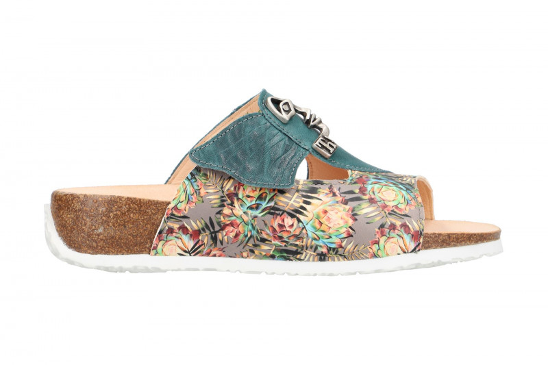 Think Mizzi Pantolette blau effekt 4-84353-99