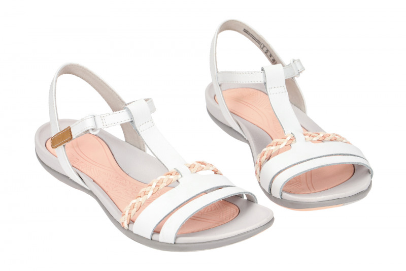 Clarks Tealite Grace Sandale weiß