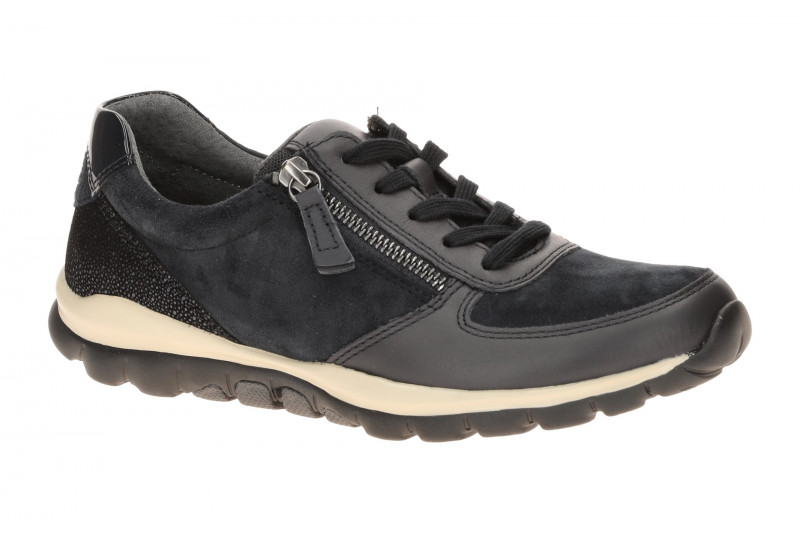 Gabor RollingSoft Schuhe dunkelblau Sohle hell 0100.01.006