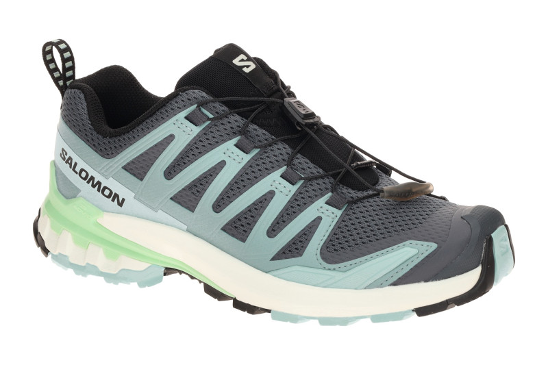 Salomon XA Pro 3D V9 Schuhe Damen grau hellblau 477480