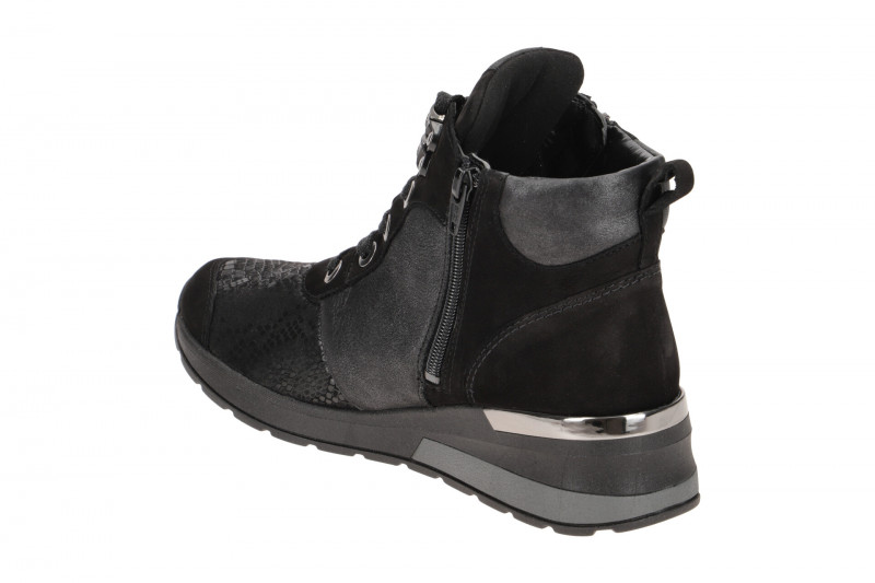 Waldläufer H-Clara-Soft Stiefeletten schwarz Orthotritt