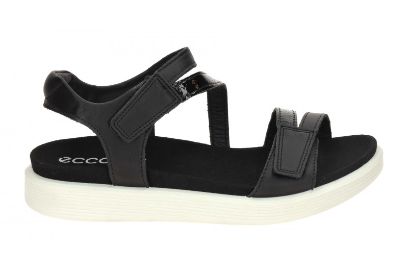 Ecco Soft Sandalen schwarz Riemen 238803
