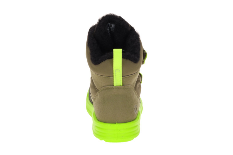 ecco Urban Kinderstiefel grün Warmfutter Waterproof